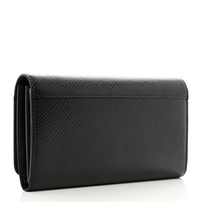 Louis Vuitton Epi Twist Wallet Black 3 of 7