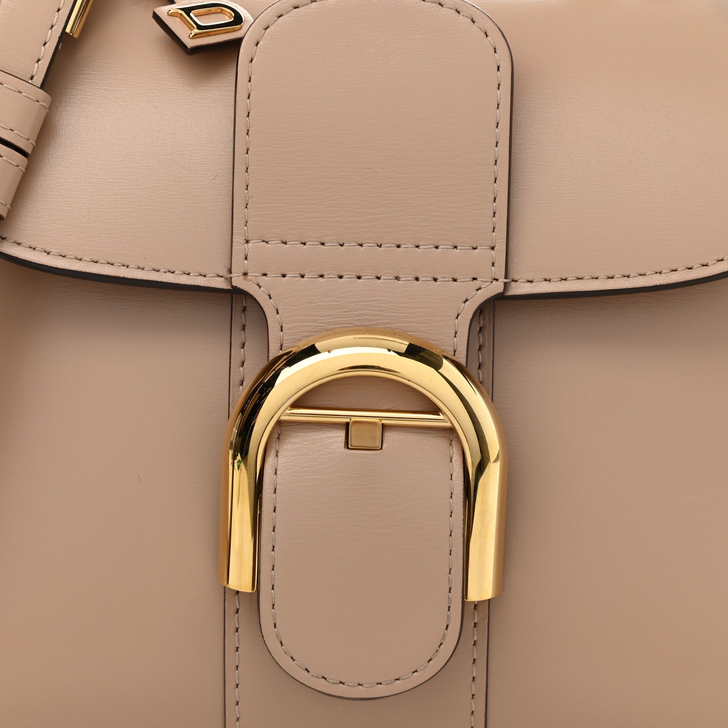 Delvaux Box Calfskin Mini Brillant Satchel Sand 6 of 10