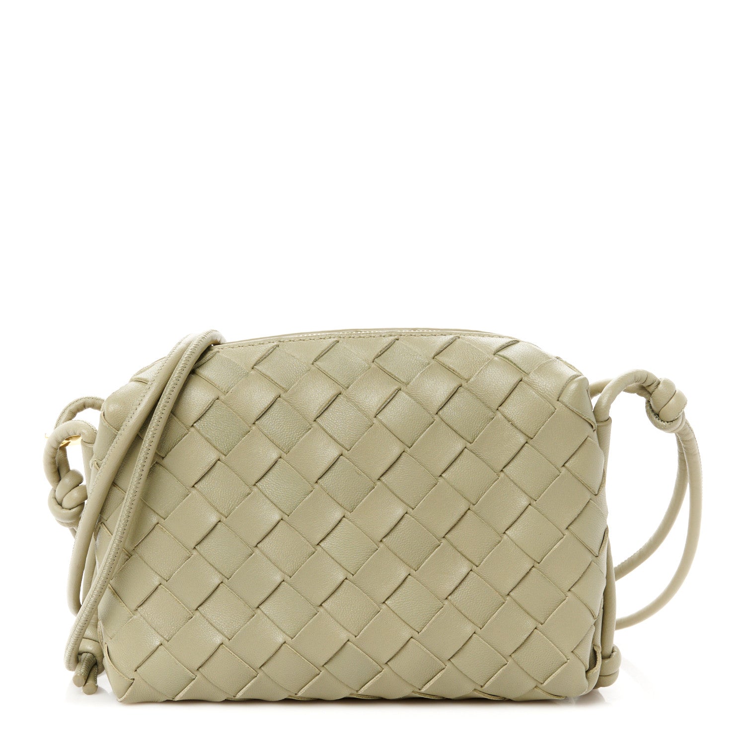Bottega Veneta Nappa Intrecciato Mini Loop Camera Bag Travertine 1 of 9