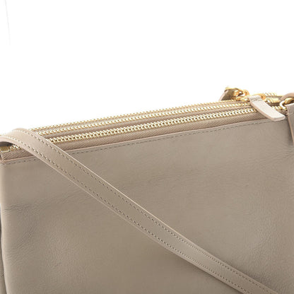 Celine Lambskin Small Trio Crossbody Bag Beige 12 of 12