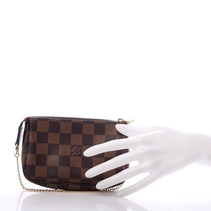 Louis Vuitton Damier Ebene Mini Pochette Accessories 2 of 8