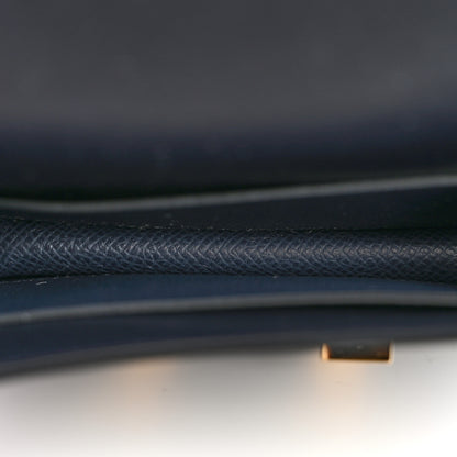 Hermes Epsom Constance Slim Wallet Bleu Indigo 6 of 9