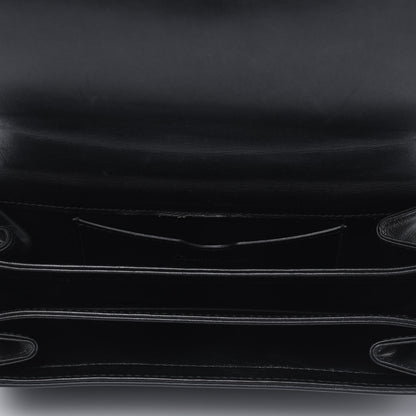 Christian Dior Lambskin Embroidered Tarot Pouch Clutch Black 4 of 6