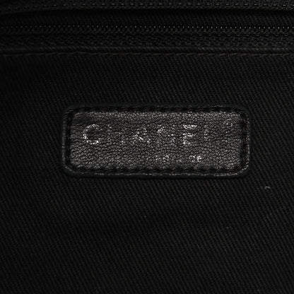 Chanel Calfskin Large Front Flap Tote Black 8 of 14