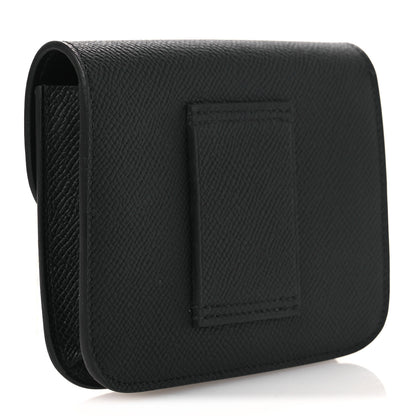 Hermes Epsom Constance Slim Wallet Black 4 of 10