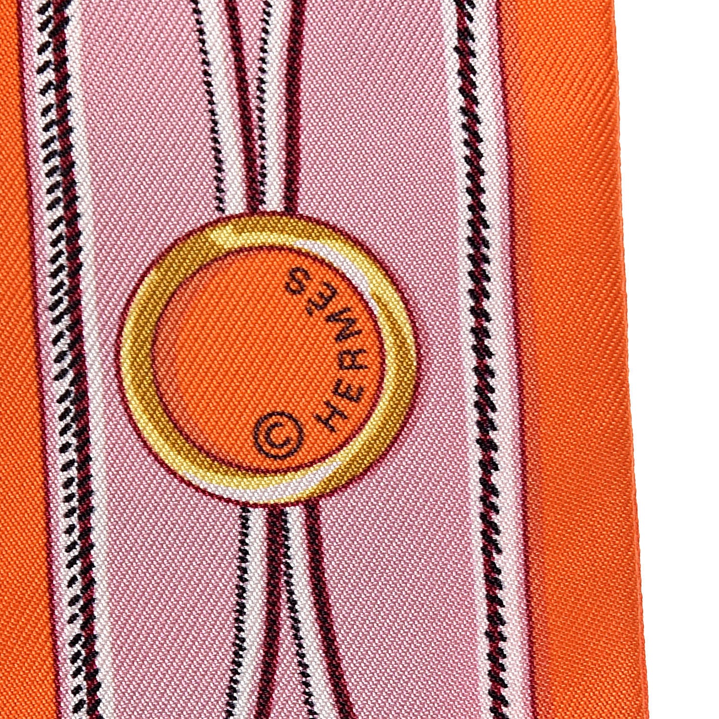 Silk Maillons Twilly Orange Vieux Rose Gold
