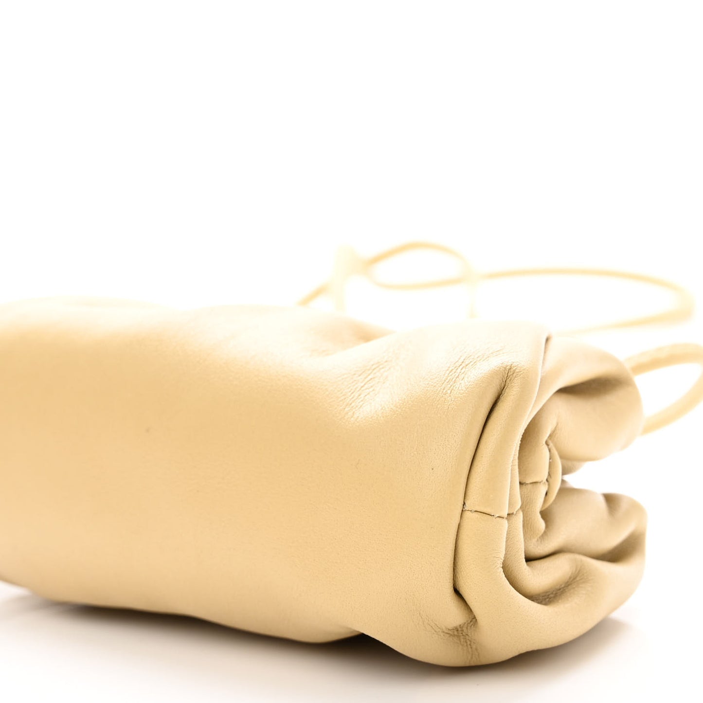 Butter Calfskin Coin Purse Tapioca