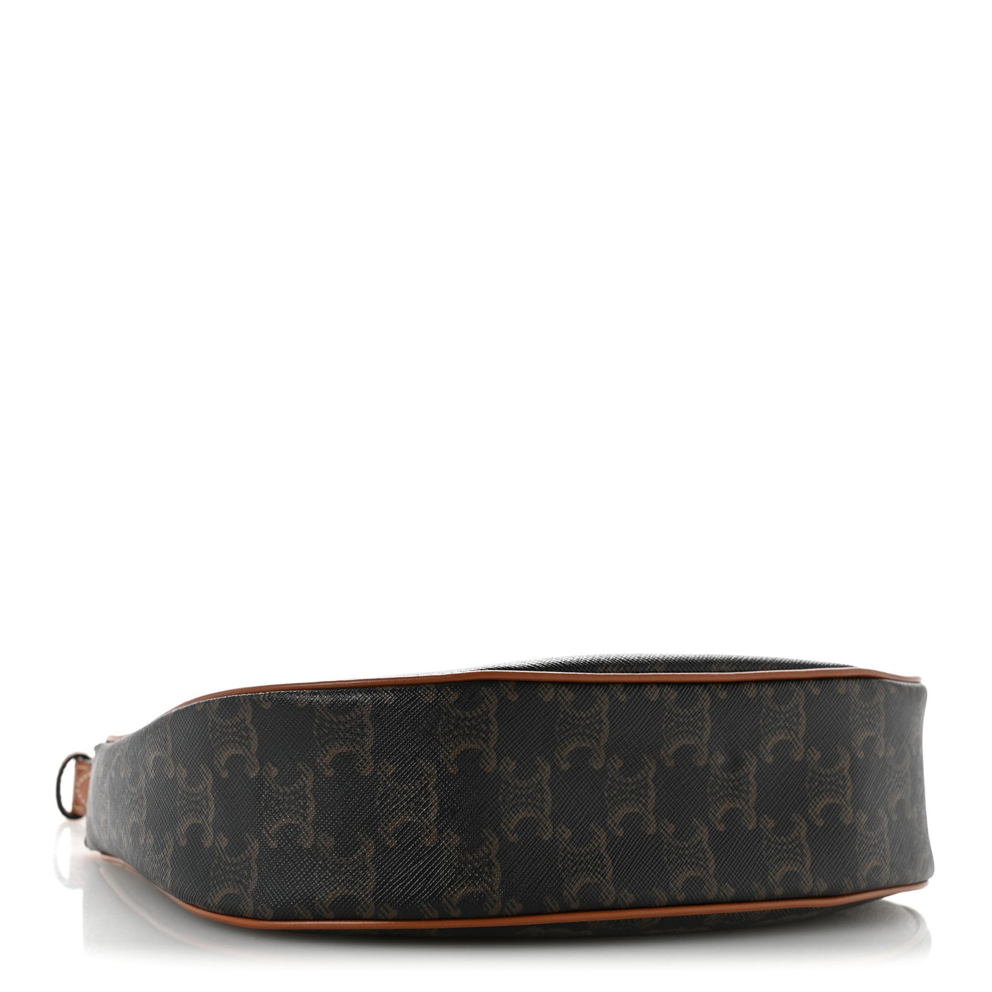 Triomphe Canvas Calfskin Ava Shoulder Bag Tan