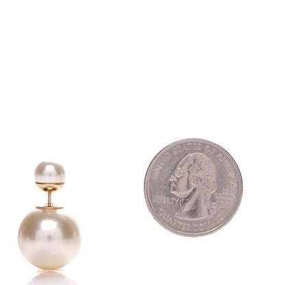 Christian Dior Pearl Mise En Dior Tribal Earrings 2 of 3