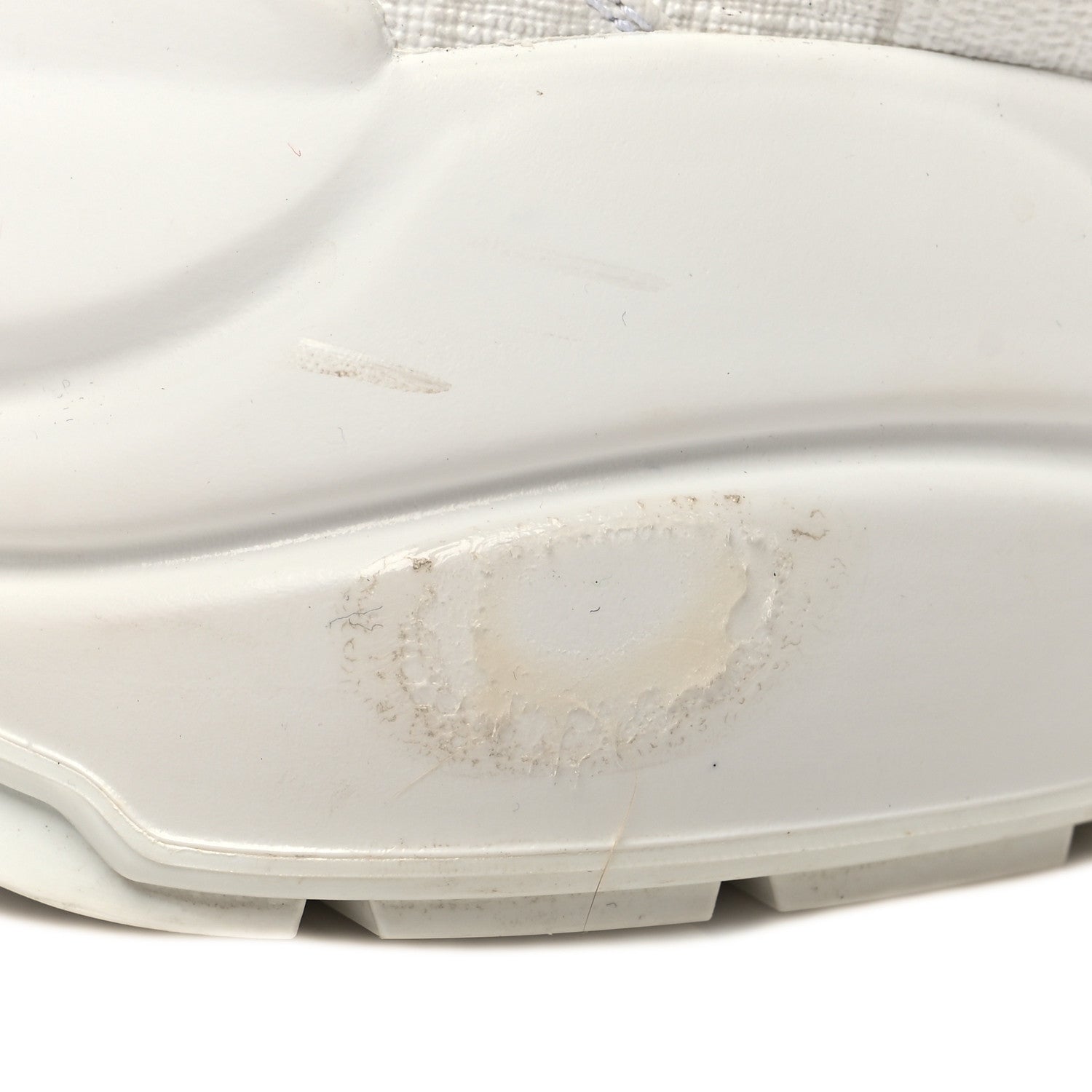 Gucci GG Supreme Monogram Womens Rhyton Sneakers 35.5 White 13 of 13