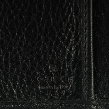 Gucci Guccissima Ladies Web Long Wallet Black 5 of 6