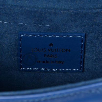 Louis Vuitton Calfskin New Wave Chain PM Blue Neon 9 of 9