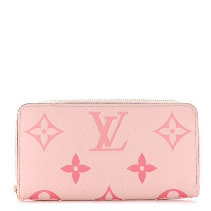 Louis Vuitton Empreinte Monogram Giant By The Pool Zippy Wallet Bouton De Rose 1 of 7
