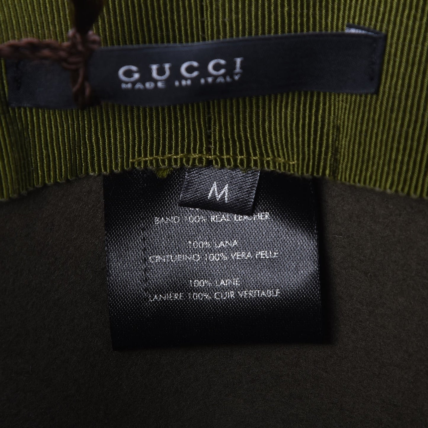 Felt Havana Hat M Olive