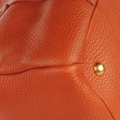 Prada Vitello Daino Shoulder Bag Rame 9 of 9