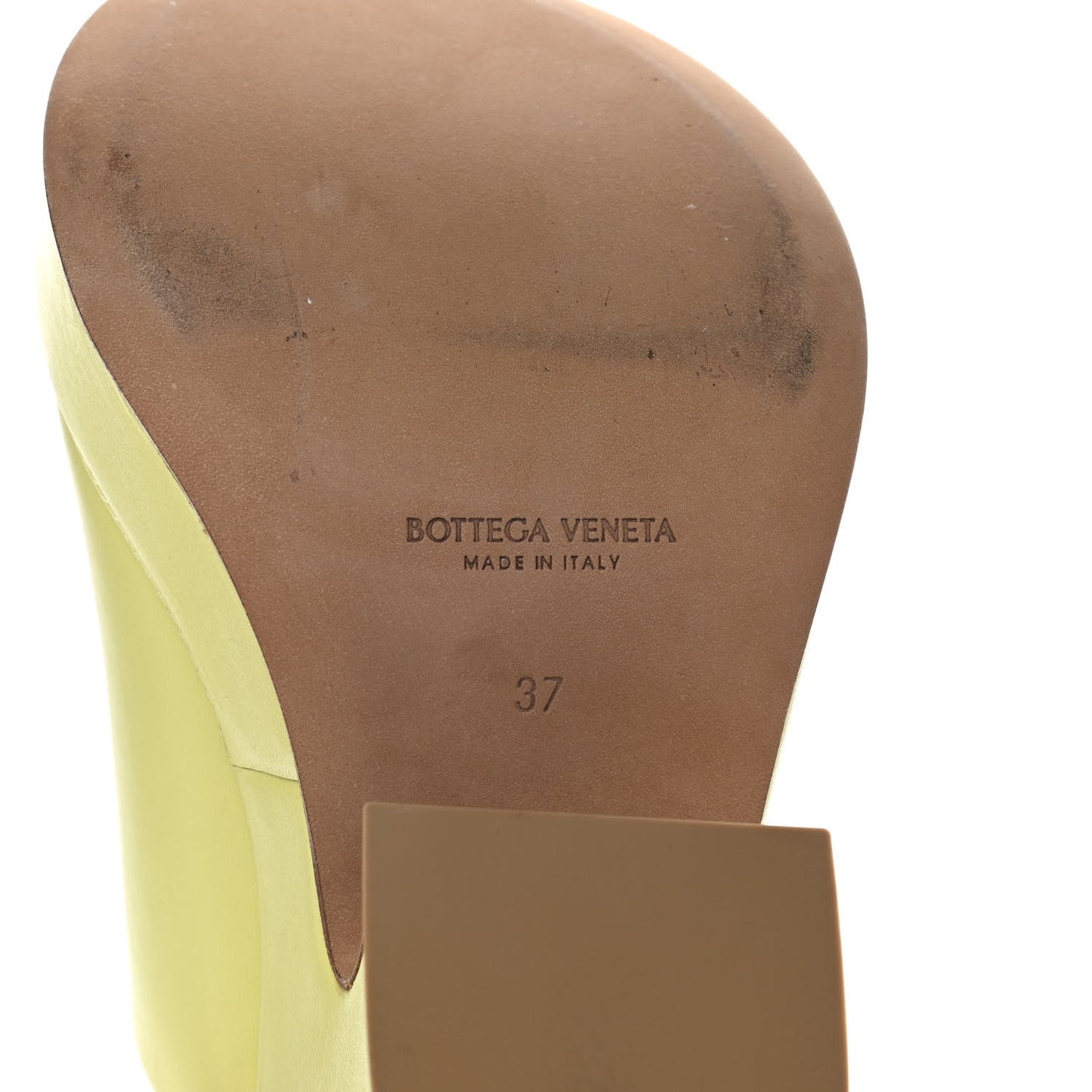 Nappa Slide Platform 115 Wedge Sandals 37 Seagrass