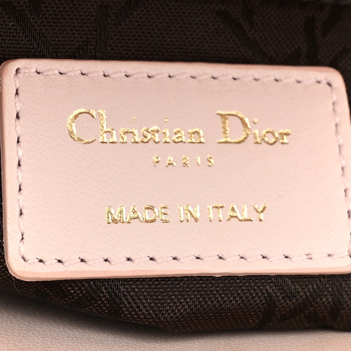 Lambskin Cannage Small My ABCDior Lady Dior Light Pink