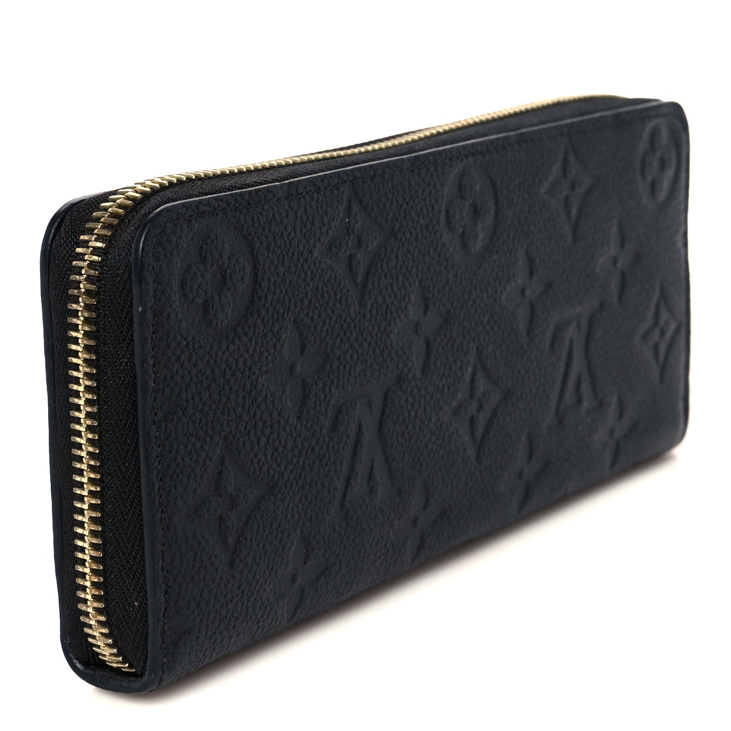 Louis Vuitton Empreinte Clemence Wallet Black 3 of 9