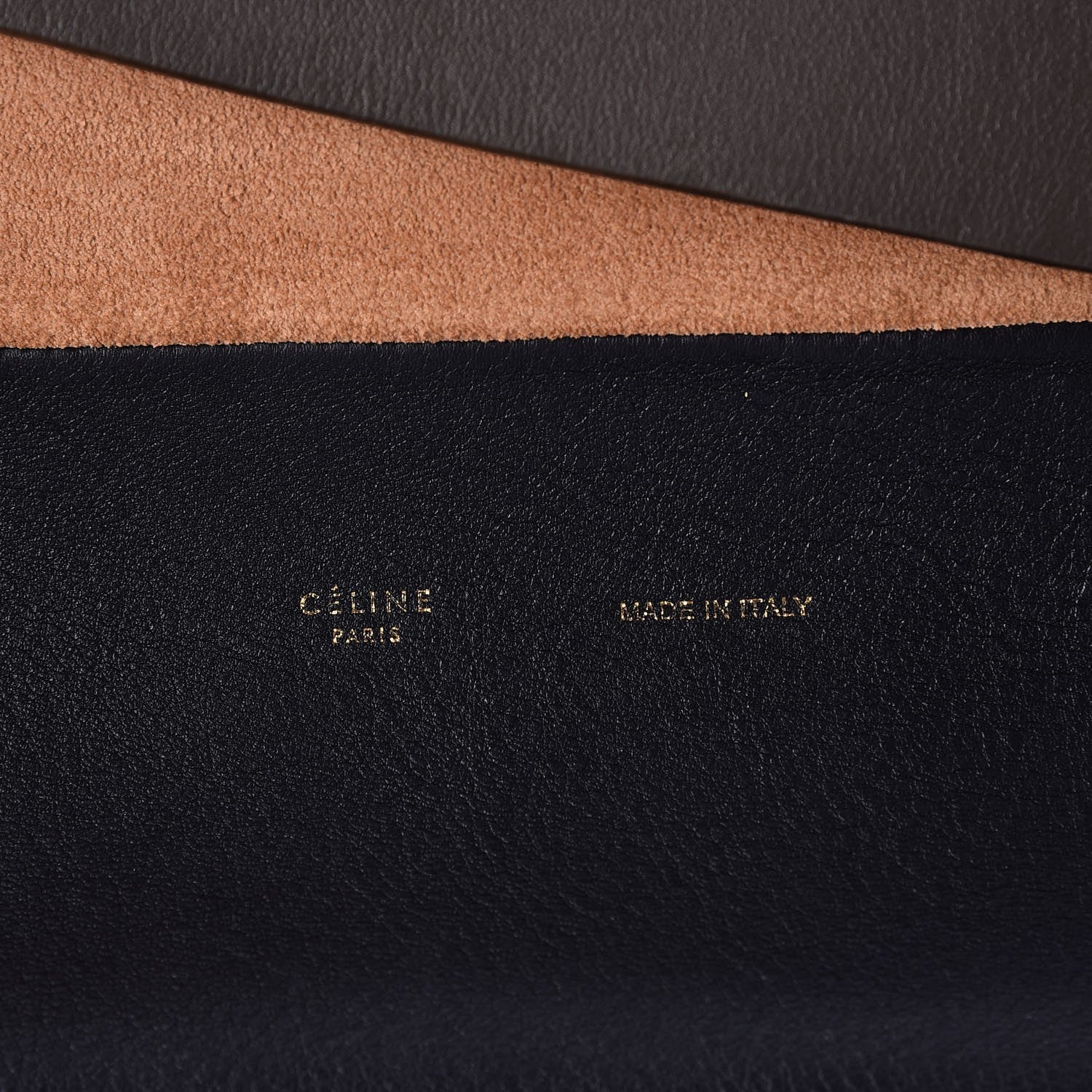 Celine Calfskin Suede All Soft Shoulder Bag Taupe 6 of 6
