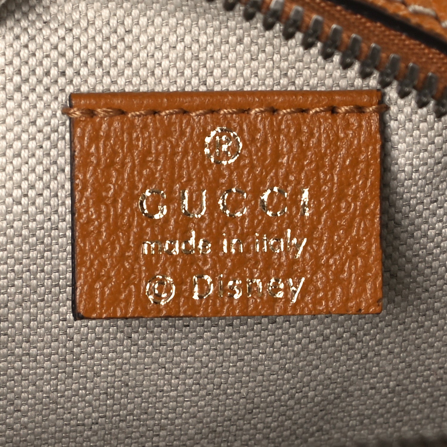 Gucci X DISNEY Mini Vintage GG Supreme Monogram Mickey Mouse Round Shoulder Bag Beige Vintage Sun Oil 6 of 11
