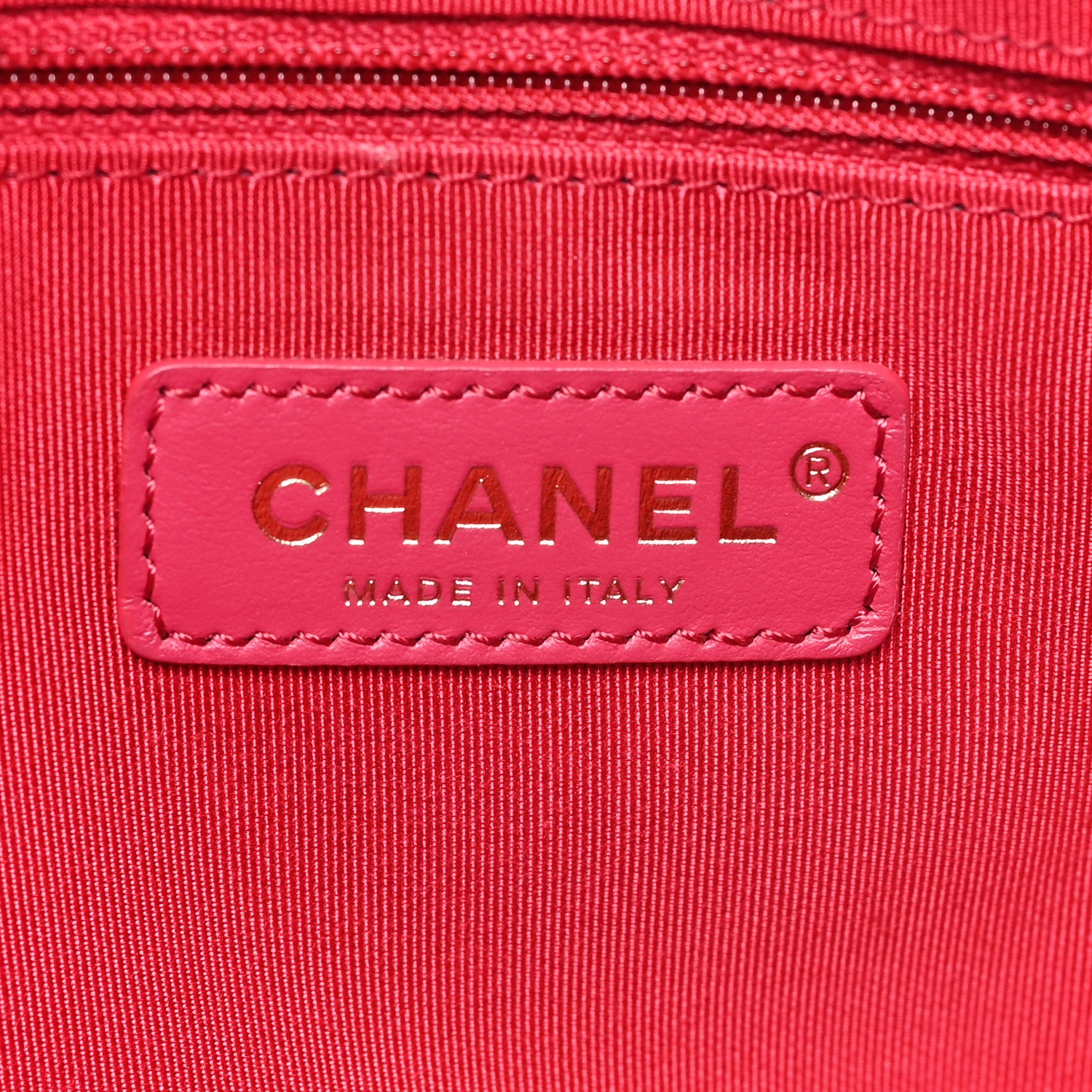 Chanel Glazed Aged Calfskin CC Tote Black 6 of 10