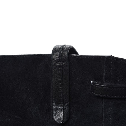 Celine Soft Grained Calfskin Small Belt Cabas Phantom Black 13 of 14