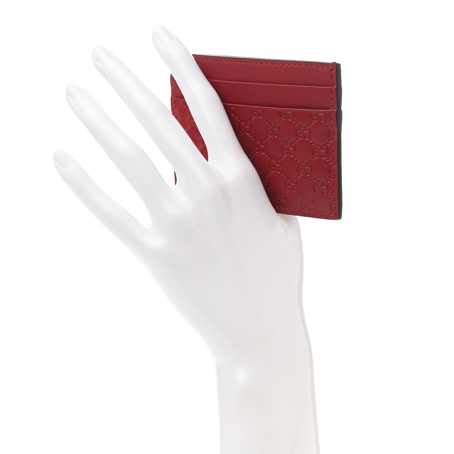 Microguccissima Card Holder Red