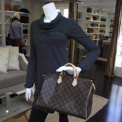 Louis Vuitton Monogram Speedy 35 2 of 9