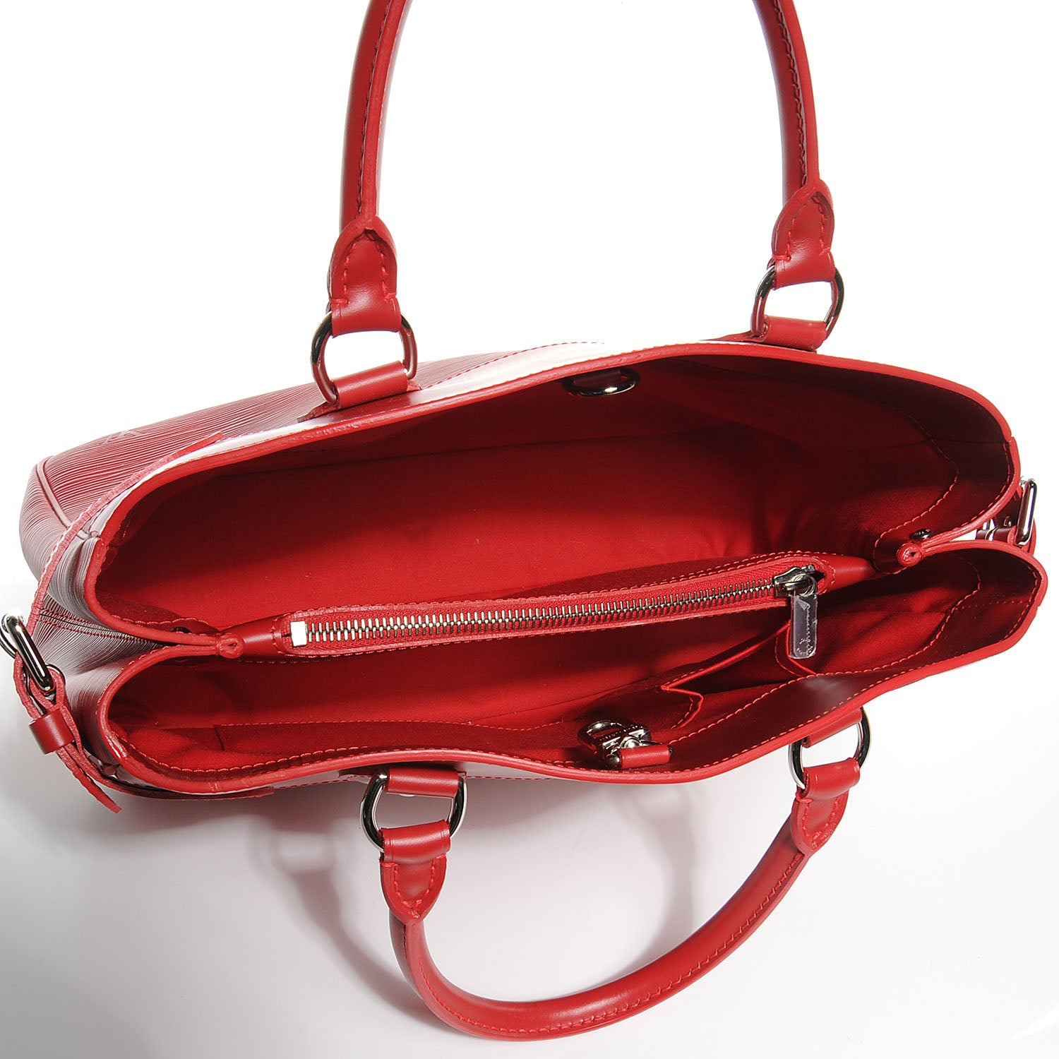 Louis Vuitton Epi Passy PM Red 5 of 7