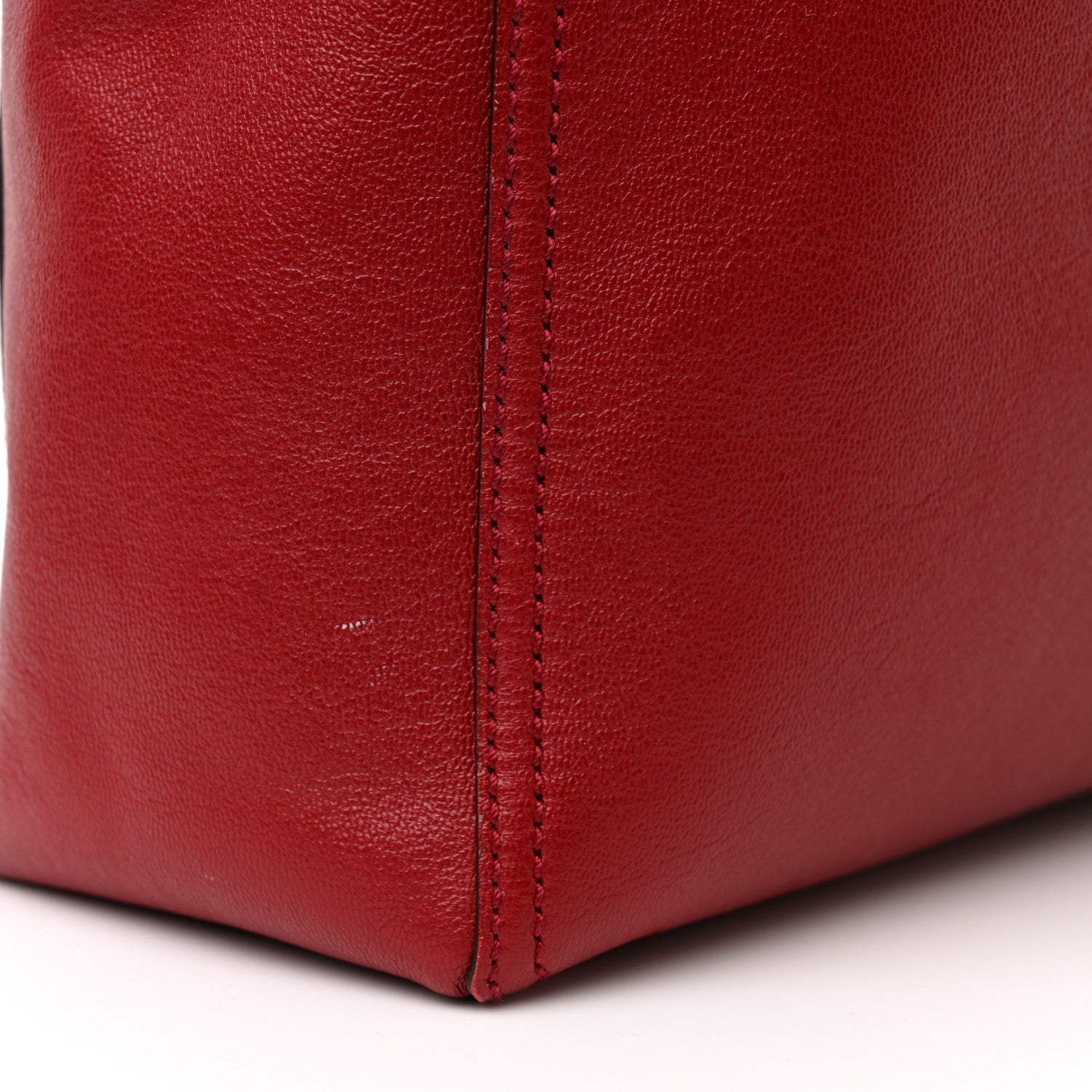 Gucci New Sakai Calfskin Lux Medium Dahlia Tote New Cherry Red 14 of 17