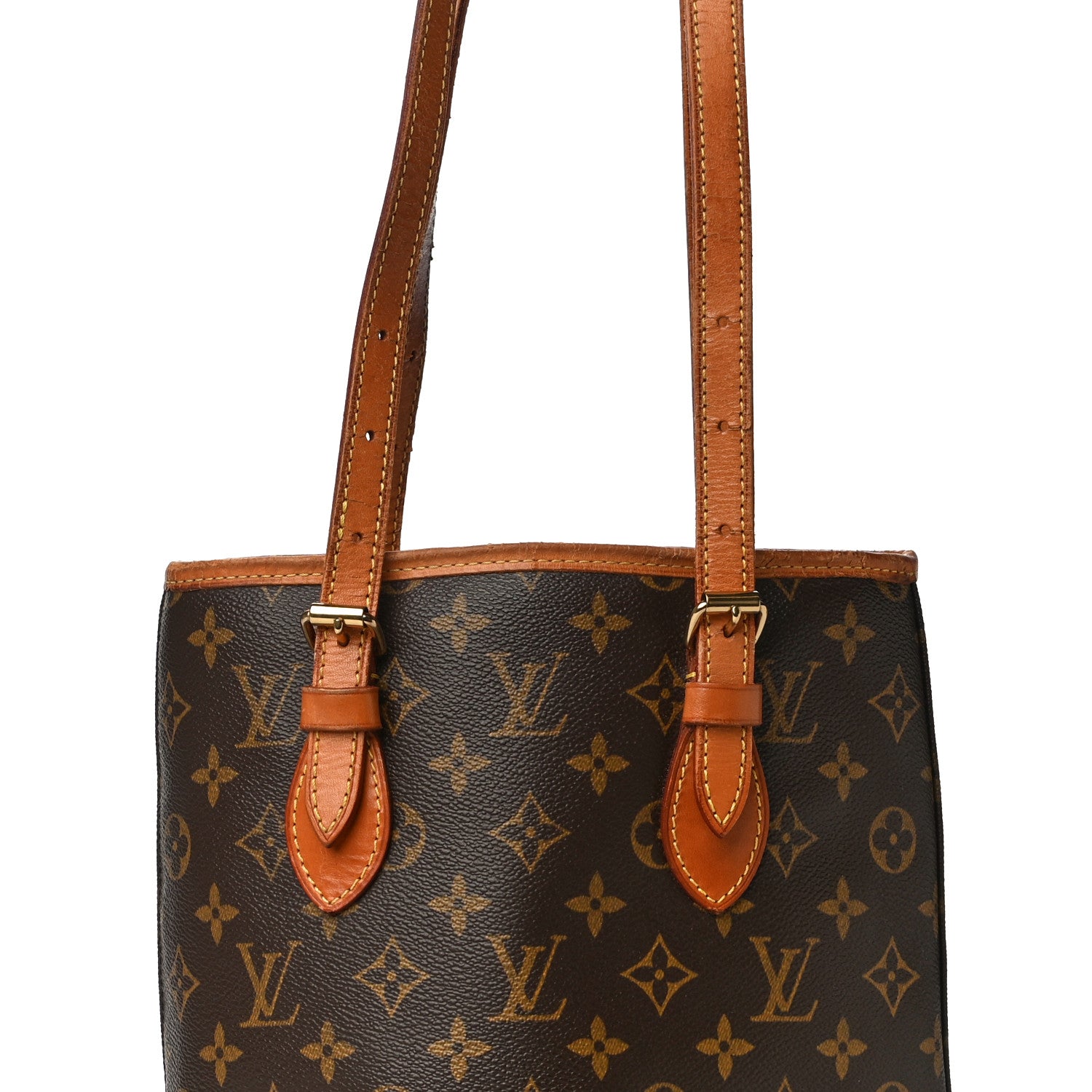 Louis Vuitton Monogram Petit Bucket 23 7 of 33