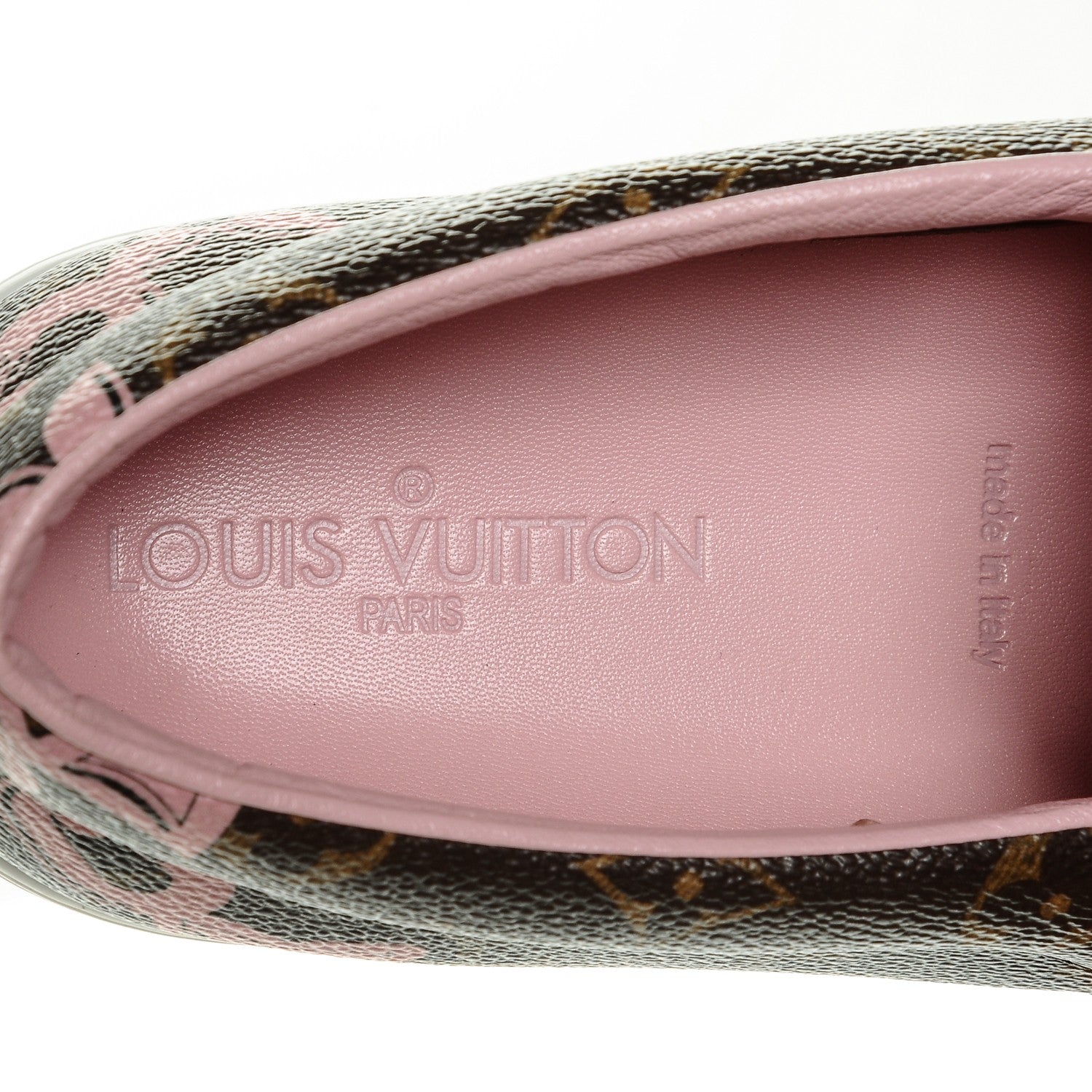 Louis Vuitton Monogram Bay Slip On Harbor Sneakers 41 Rose Ballerine Poppy 6 of 7
