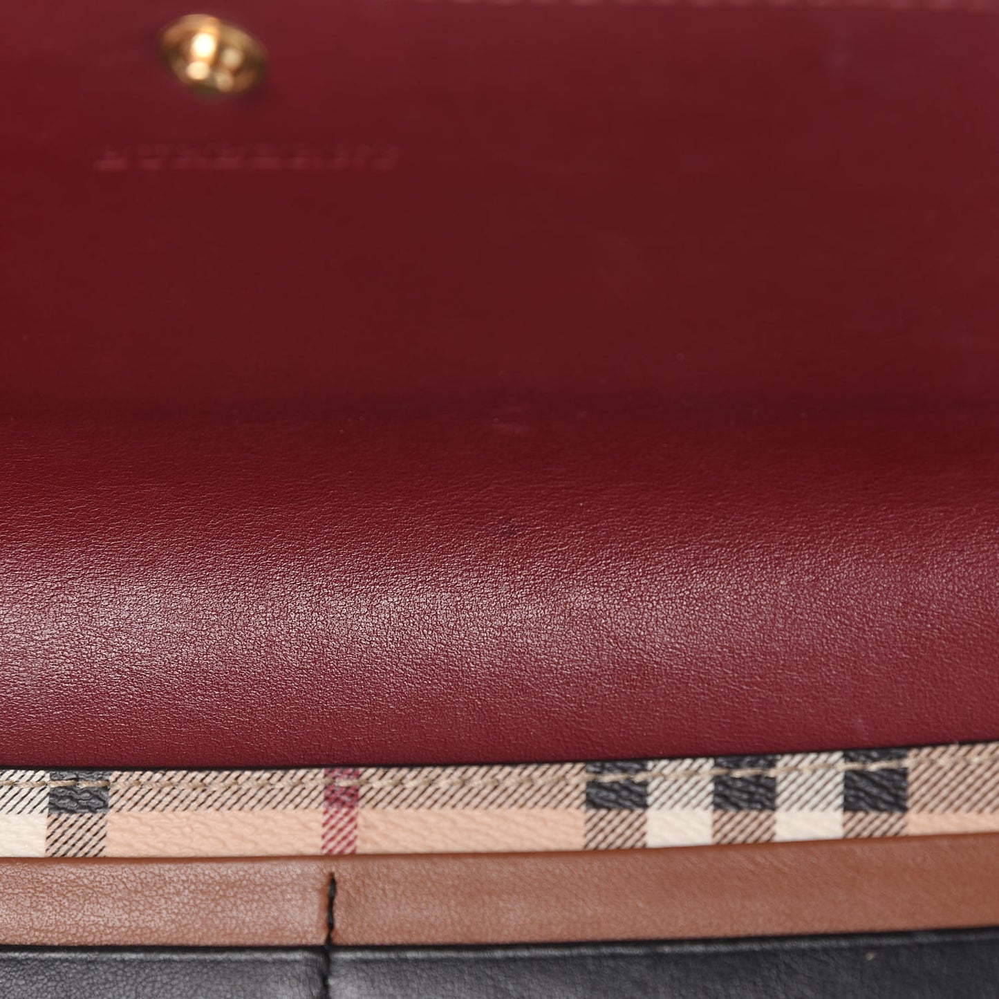 Grainy Calfskin Tri-Fold Wallet Tan