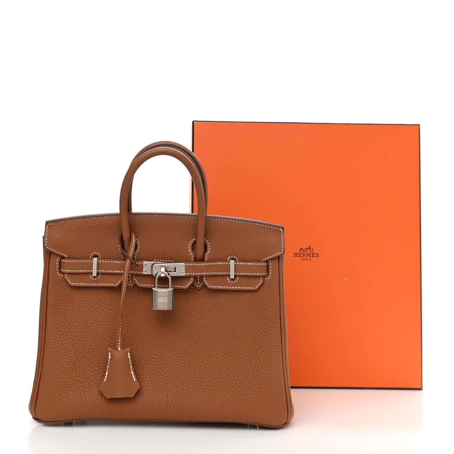 Hermes Togo Birkin 25 Gold 10 of 10