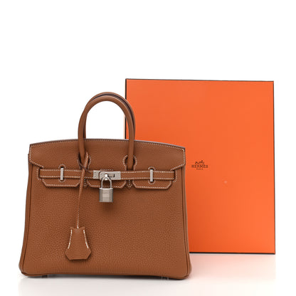 Hermes Togo Birkin 25 Gold 10 of 10