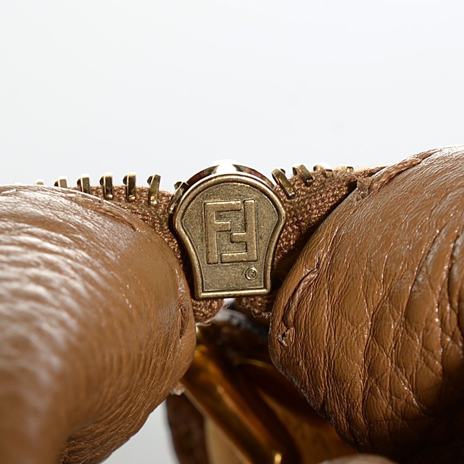 Fendi Cuoio Romano Selleria Hobo Cammello 6 of 10