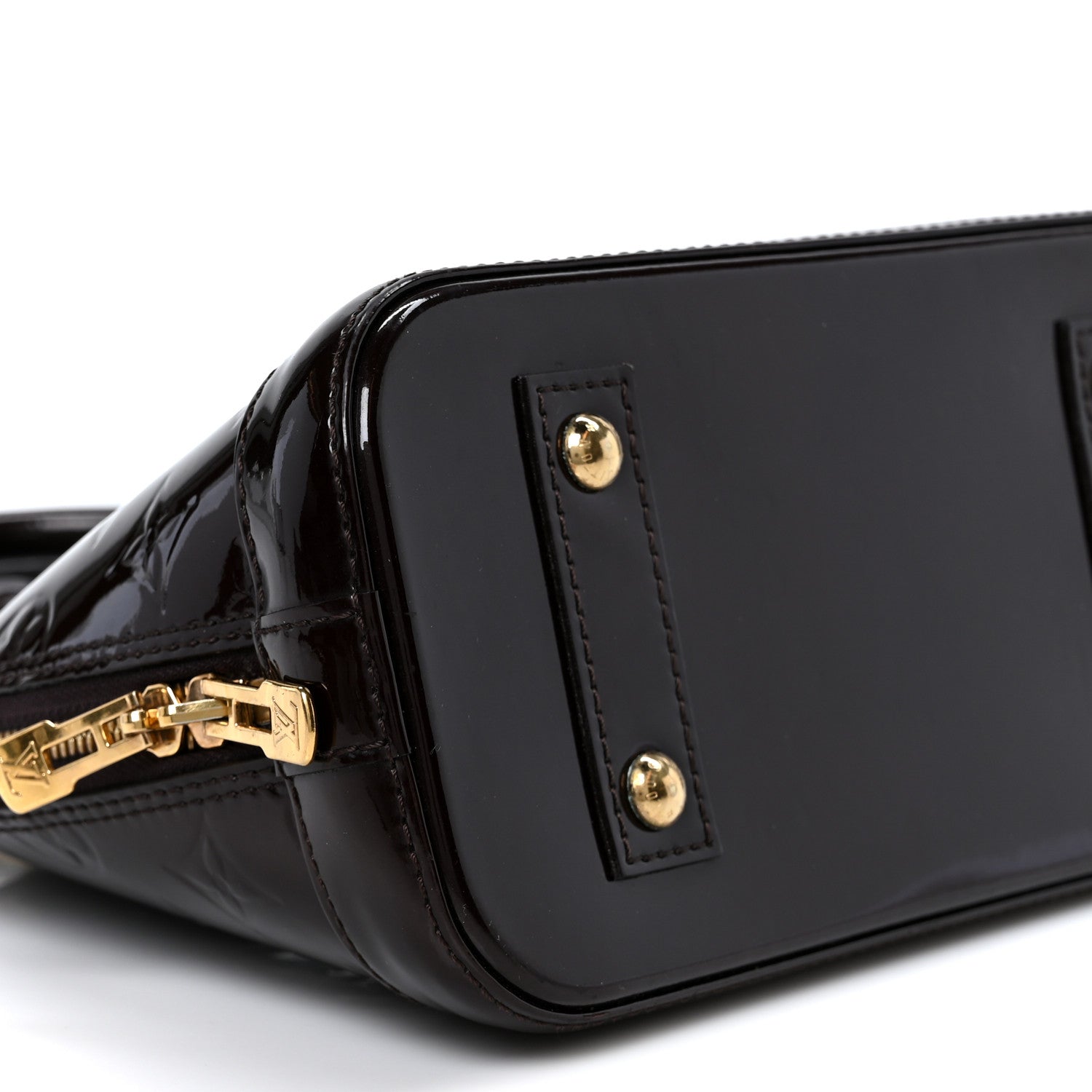 Louis Vuitton Vernis Alma BB Amarante 10 of 11