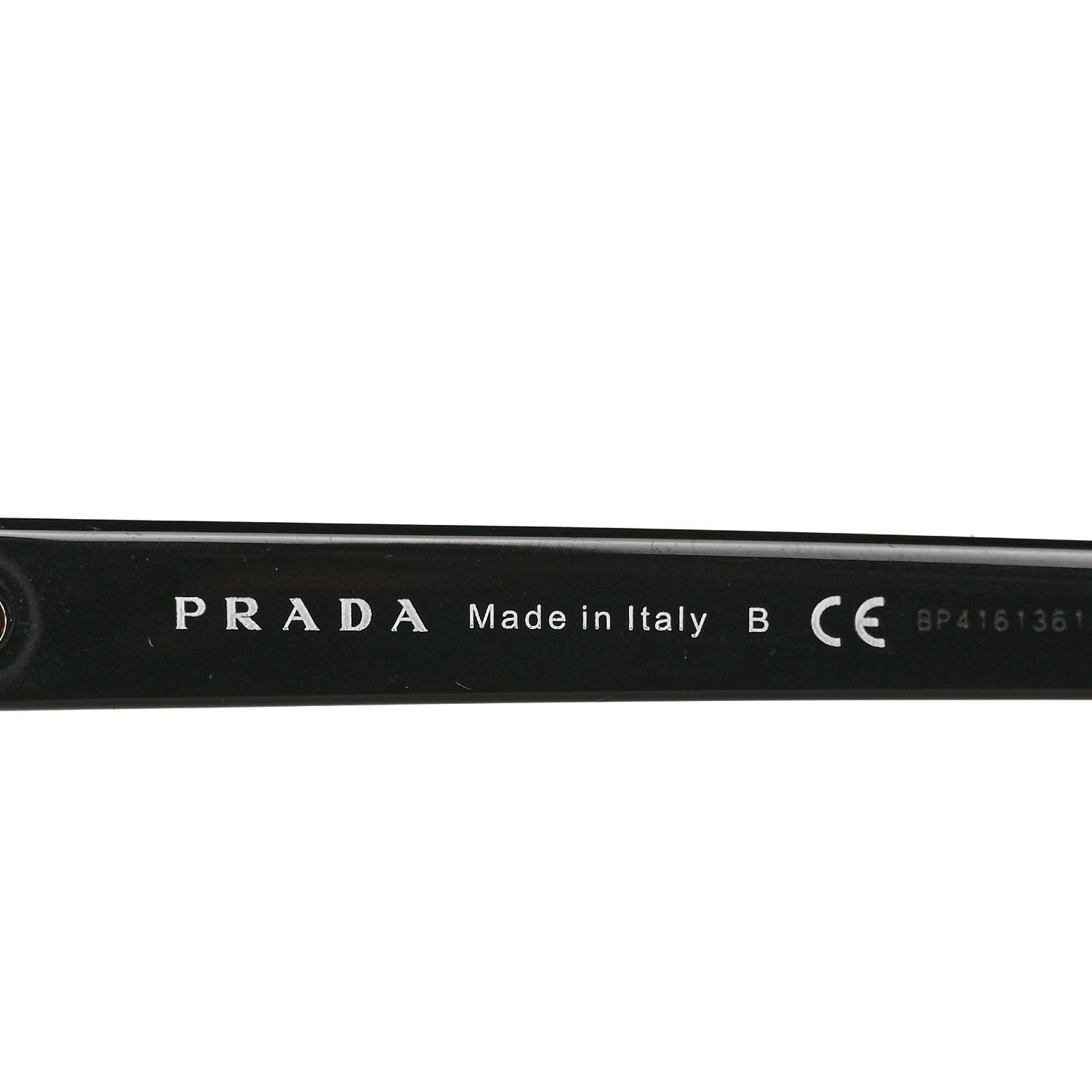 Prada Cat Eye Sunglasses SPR 11V Black 5 of 7