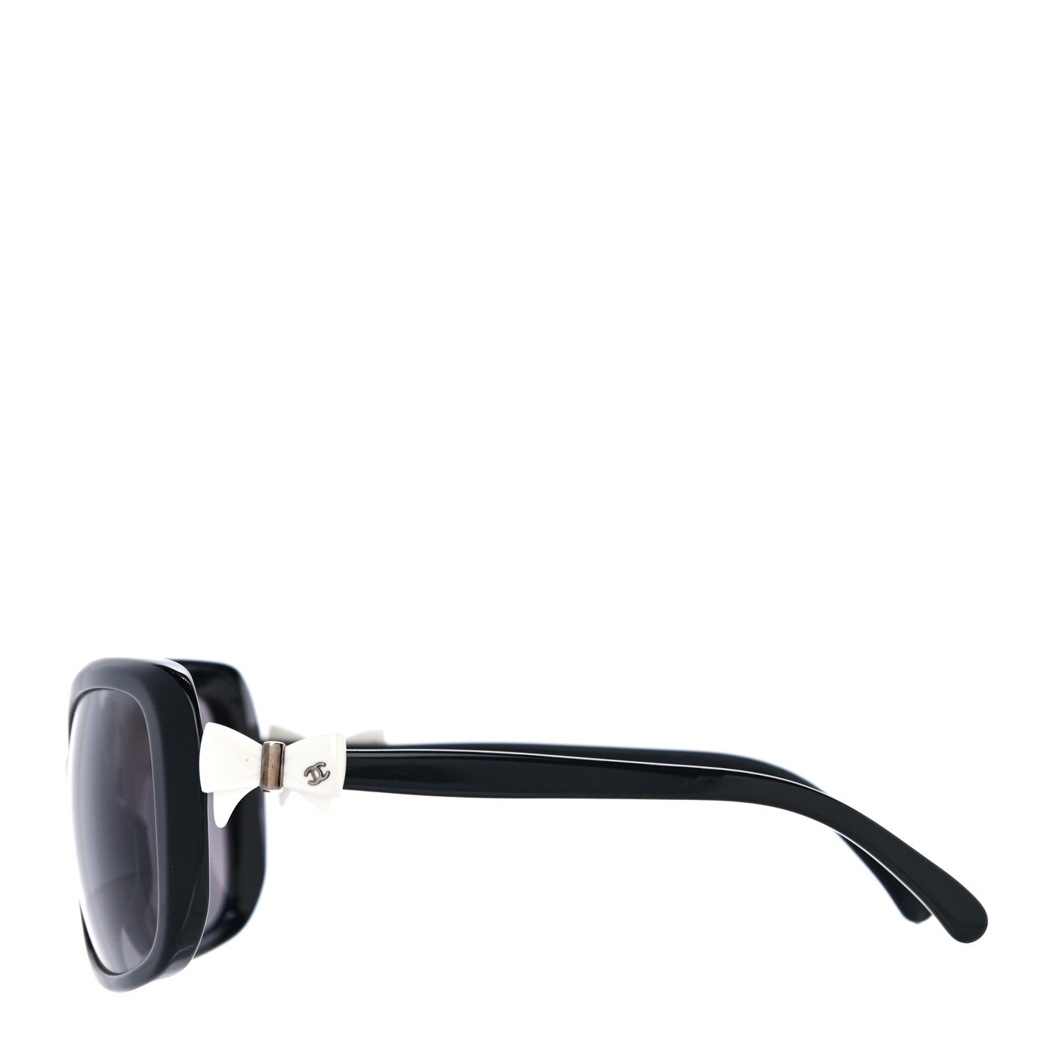 Chanel Acetate CC Bow Sunglasses 5171 Black White 2 of 7
