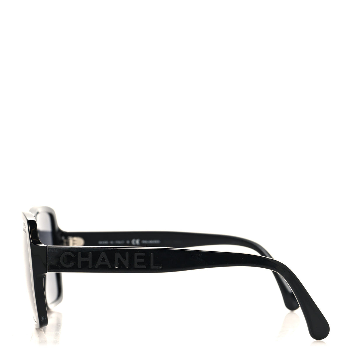 Acetate Square Sunglasses 5408 Black