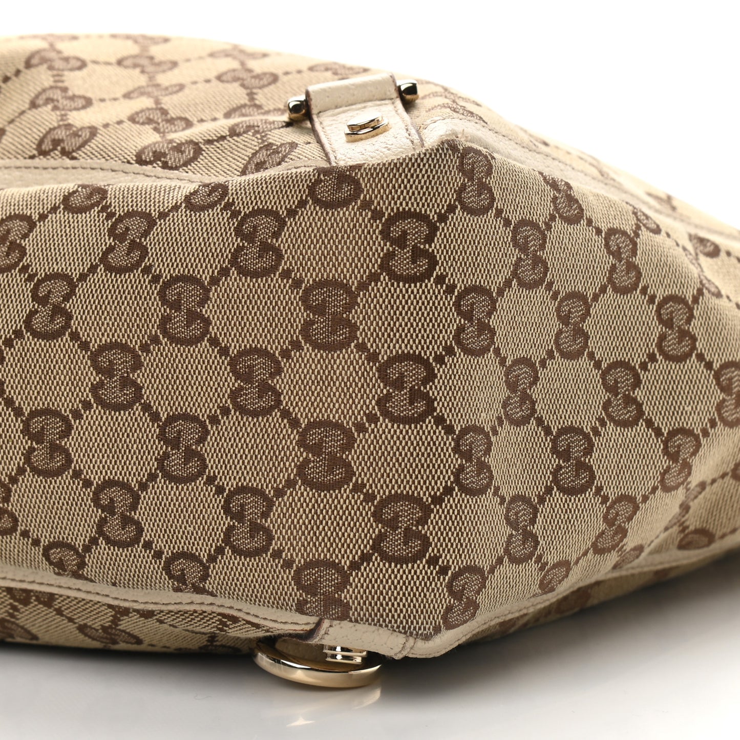 Monogram Large Abbey Tote Off White