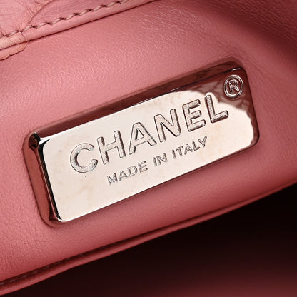 Chanel Snakeskin Small Gabrielle Backpack Light Pink 5 of 11