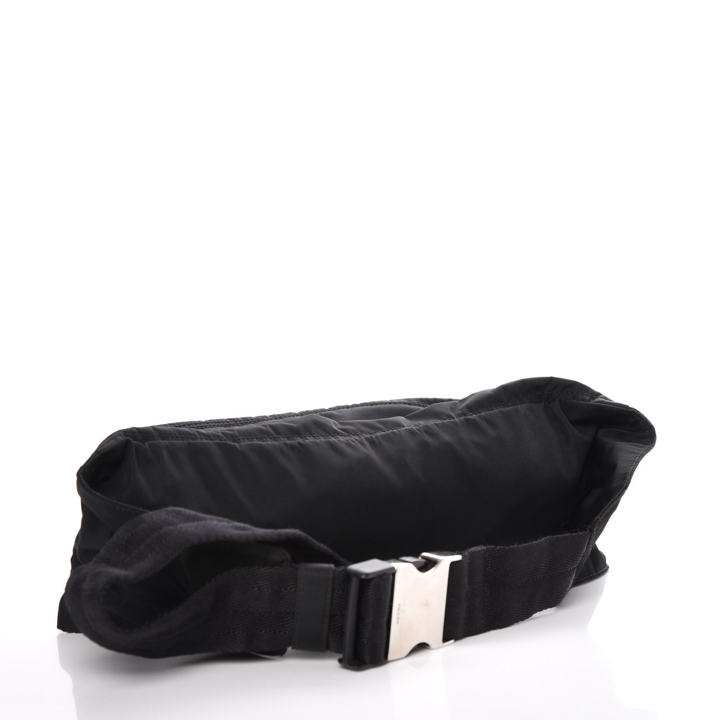 Tessuto Nylon Montagna Belt Bag Black