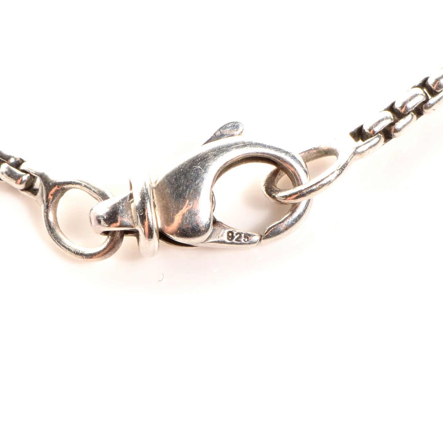 Sterling Silver Black Onyx Diamond Heart Cable Necklace