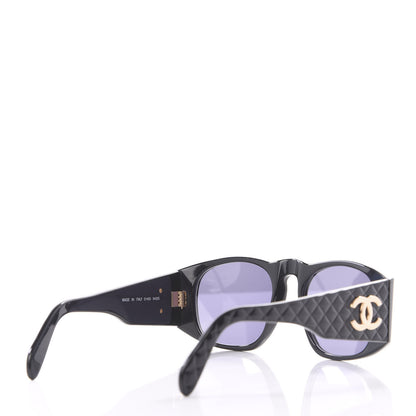 Chanel Quilted Sunglasses 01450 Black 4 of 6