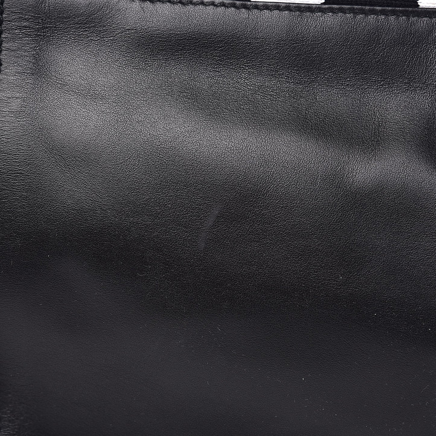Knit Stripes Extra Large Tote Black Ecru