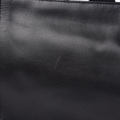 Proenza Schouler Knit Stripes Extra Large Tote Black Ecru 11 of 12