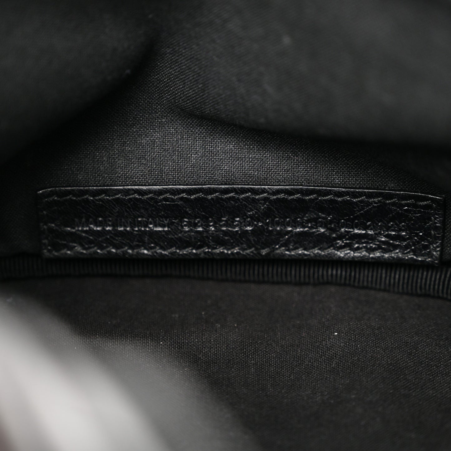 Agneau Arena Weekend Belt Wallet Black