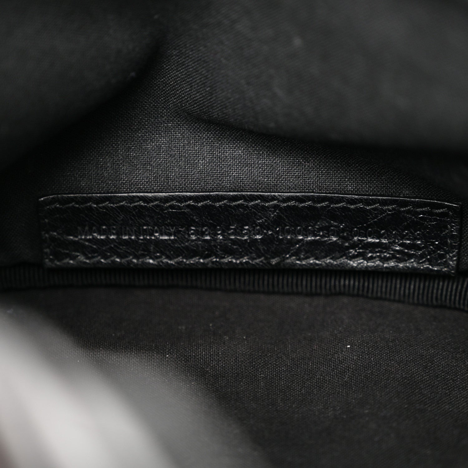 Balenciaga Agneau Arena Weekend Belt Wallet Black 7 of 10