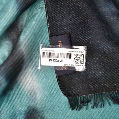 Louis Vuitton Silk Cotton Monogram Inkjet RGB Stole 3 of 3